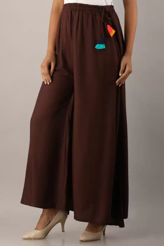 KANCHUK RAYON D BROWN PALAAZOS