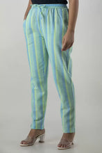 KANCHUK KHADI GREEN YELLOW PANTS