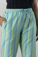 KANCHUK KHADI GREEN YELLOW PANTS