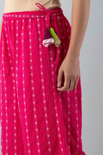 KANHUK RAYON PRINTED PINK PALAZZOS