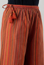 KANCHUK ORANGEMIX KHADI PALAZZOS