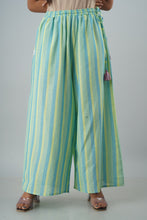 KANCHUK KHADIGREEN KHADI PALAZZOS