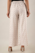 KANCHUK PRINTED KHADI OFFWHITE PALAZZOS