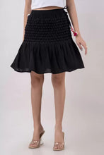 KANCHUK CE SHORT SKIRT BLACK
