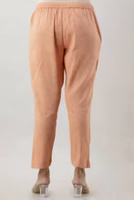 KANCHUK CHECK PRINT COTTON PANTS