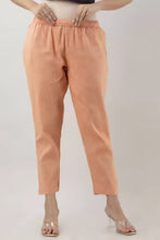 KANCHUK CHECK PRINT COTTON PANTS