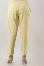 KANCHUK CHECK PRINT COTTON PANTS