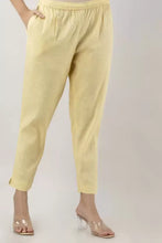 KANCHUK CHECK PRINT COTTON PANTS