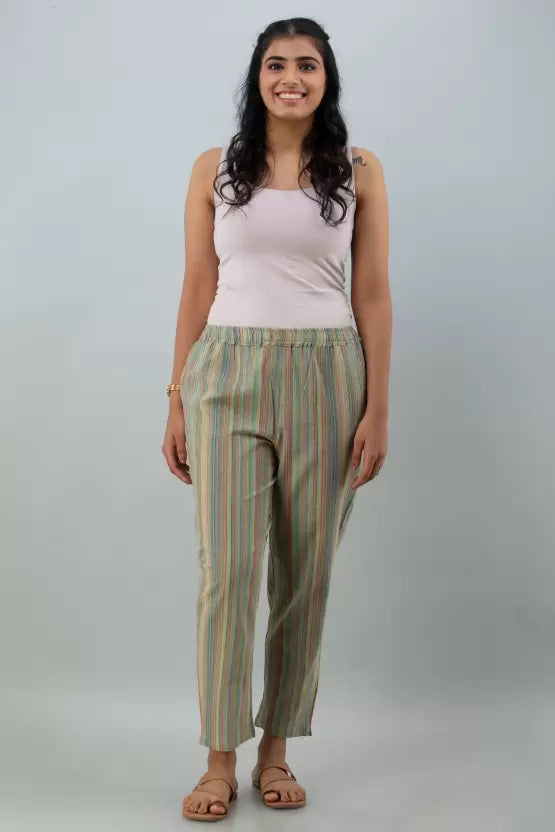 KANCHUK KHADI GREENMX PANTS