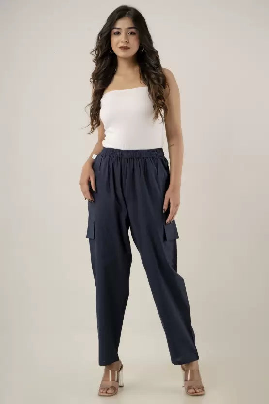 KANCHUK CARGO BLUE PANTS