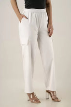 KANCHUK CARGO WHITE PANTS