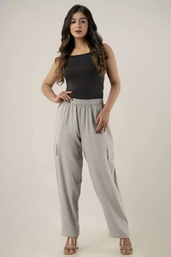 KANCHUK CARGO GREY PANTS