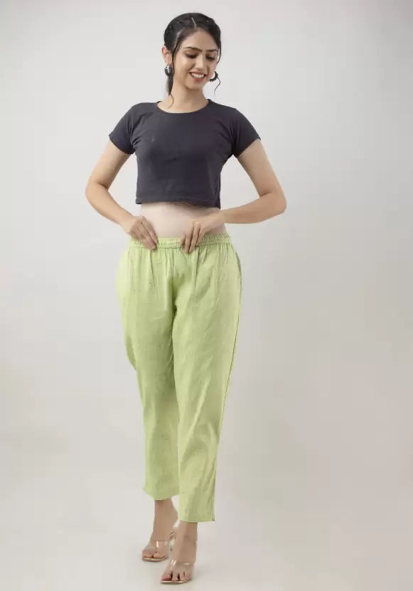 KANCHUK CHECKPRINT COTTON PANTS