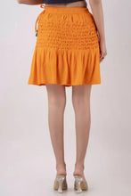 KANCHUK CE SHORT SKIRT ORANGE