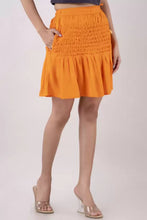 KANCHUK CE SHORT SKIRT ORANGE