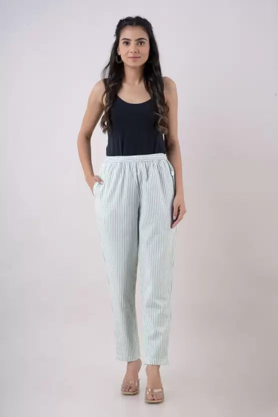 KANCHUK KHADI GREENLI PANTS